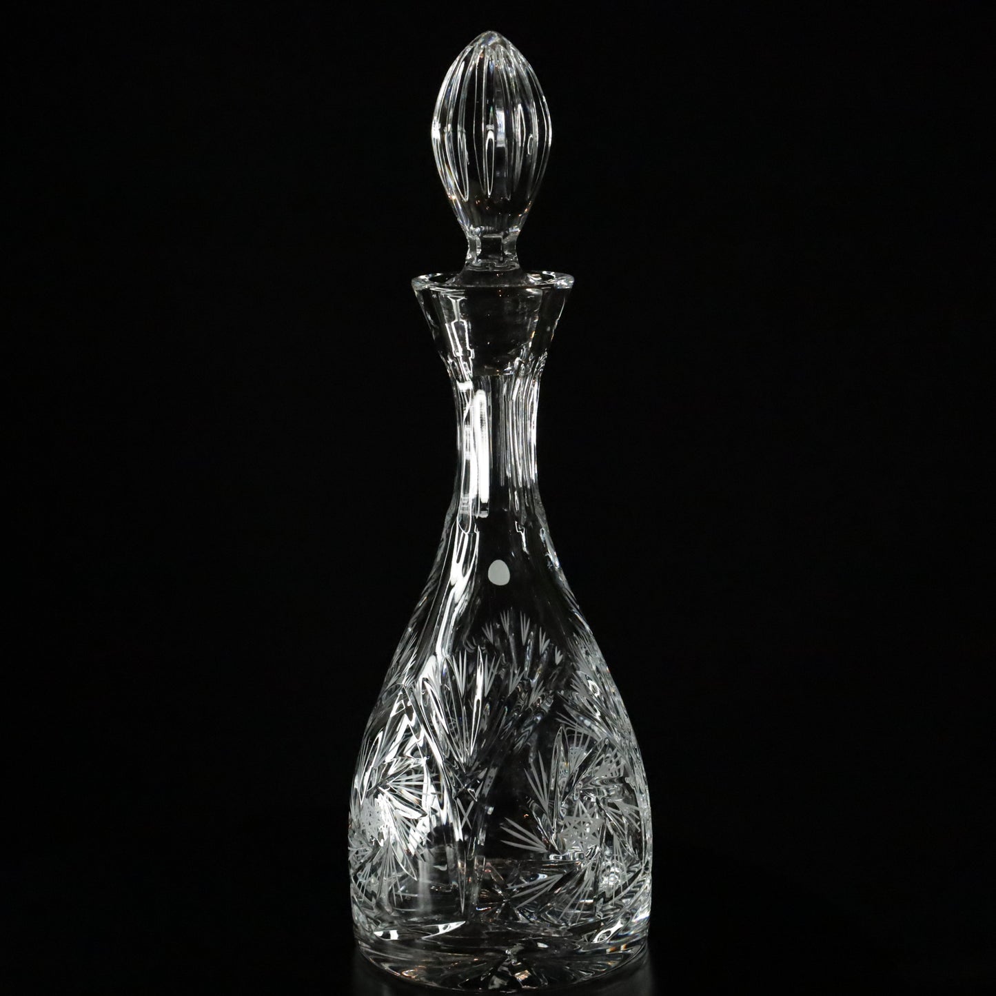 Sophisticated Antoinette wine decanter featuring ornate crystal detailing and a graceful, timeless design, perfect for serving fine wines.